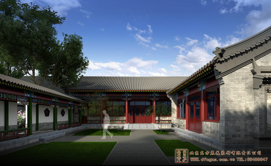 農村中式宅院施工圖