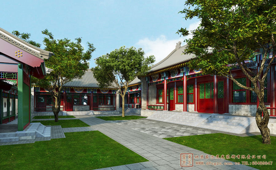 農村中式宅院施工圖