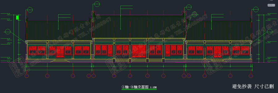 農(nóng)村仿古中式建筑設(shè)計案例
