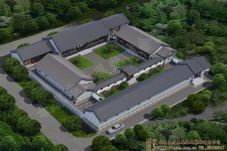 河北廊坊勝芳四合院設(shè)計施工項目