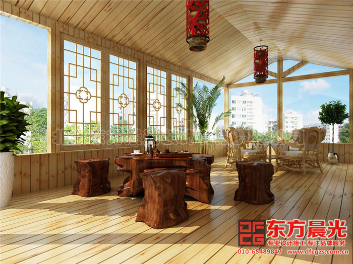中式風(fēng)格別墅裝修設(shè)計