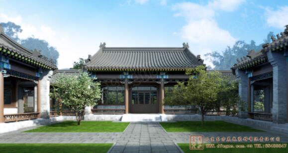 現(xiàn)代四合院別墅設(shè)計
