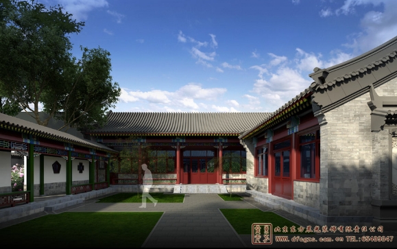 農村自建房設計四合院