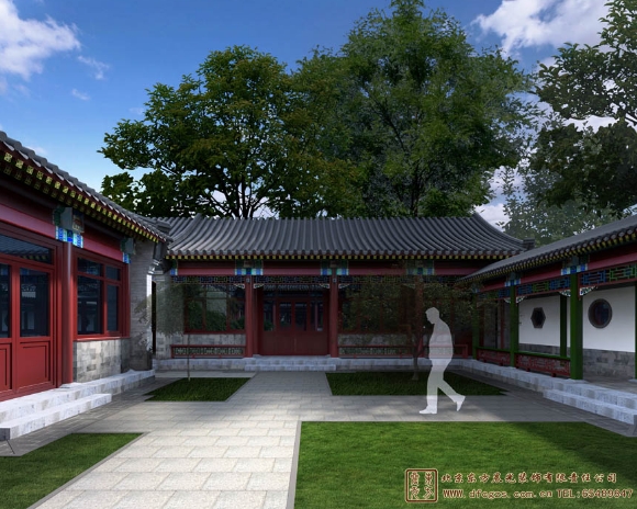 農村自建房設計四合院