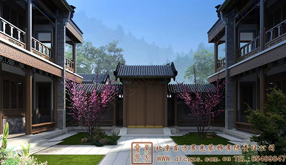 四合院2層設計