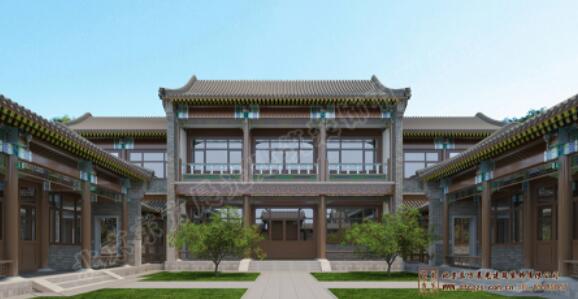 農(nóng)村二進中式建筑案例