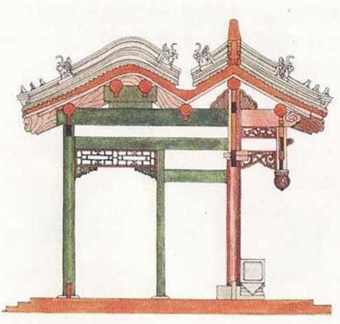 一殿一卷式垂花門(mén)