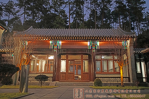 農村中式景觀照明