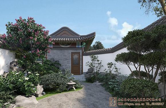 中式四合院庭院景觀設(shè)計(jì)