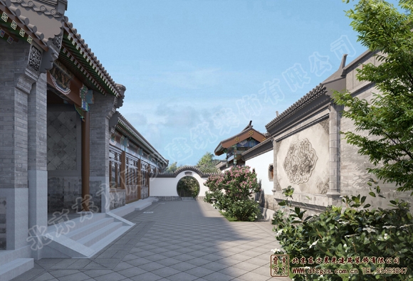 中式四合院庭院景觀設(shè)計(jì)