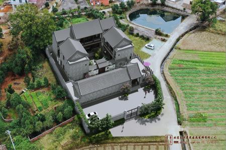 江西萍鄉(xiāng)四合院設計四合院