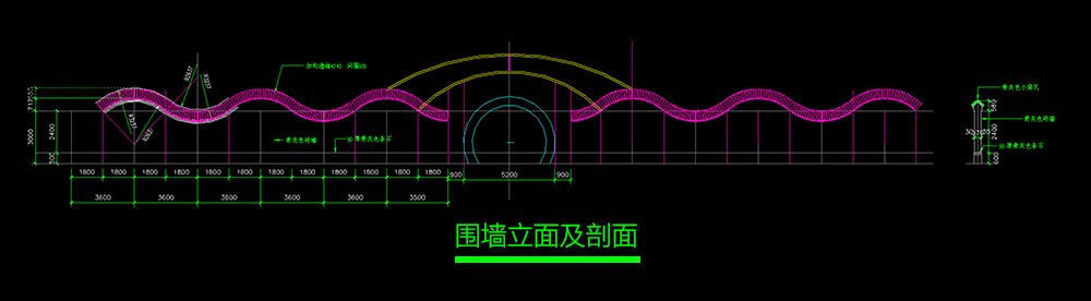 農村四合院施工圖