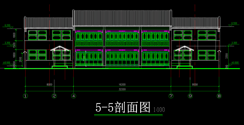 三進四合院施工圖