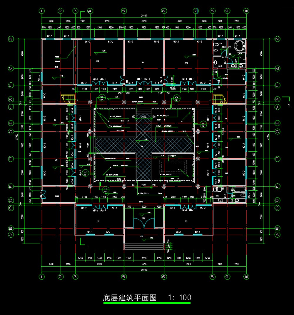 農村中式會所施工圖